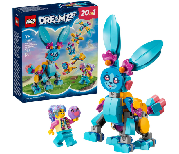 LEGO DREAMZzz 71488 Kreatywne zwierzęce przygody Bunchu - 1299009 - zdjęcie 2